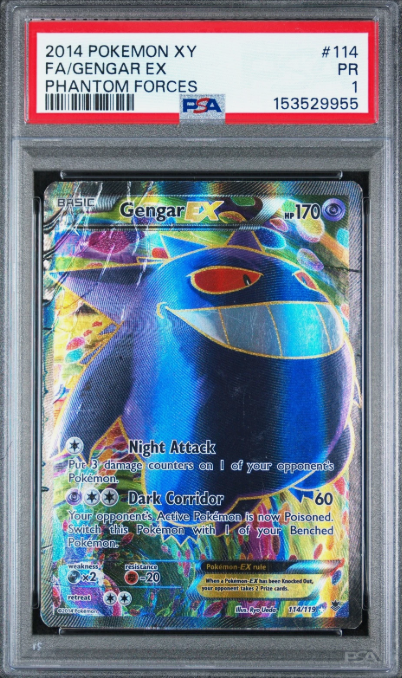PSA 1 Gengar EX (Phantom Forces, 2014)